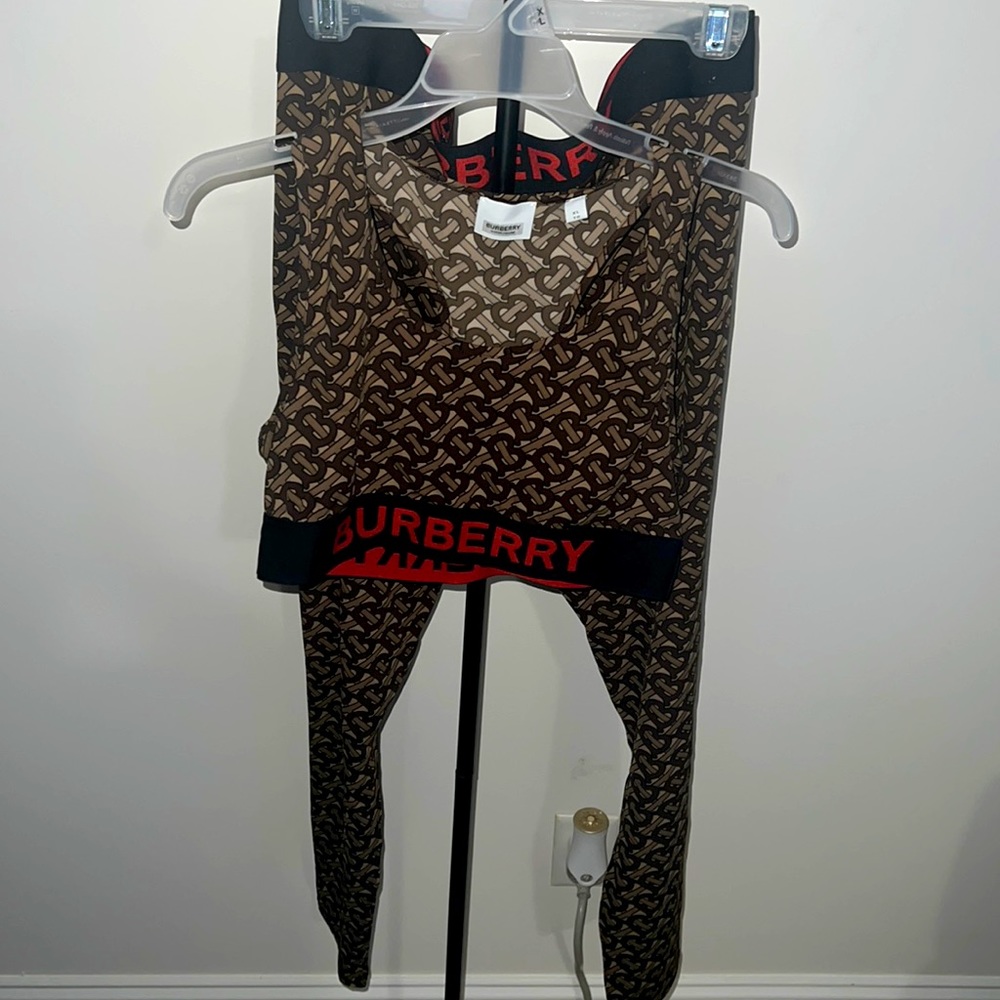 Burberry leggings set XL
